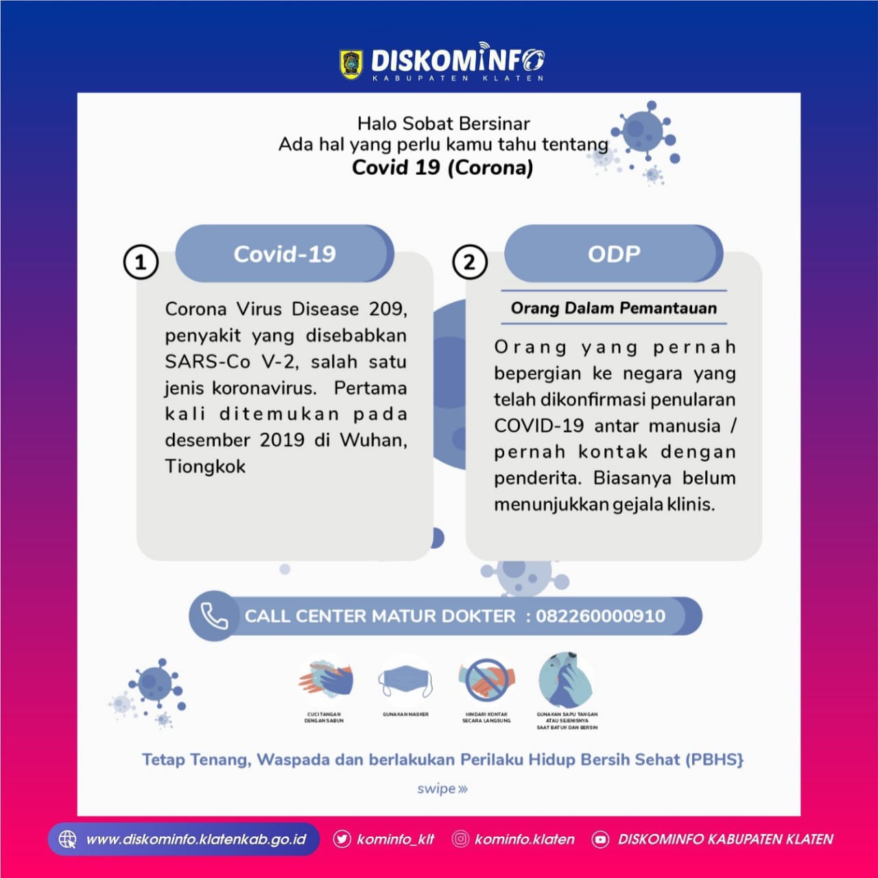 Apa itu COVID 19 dan ODP ?