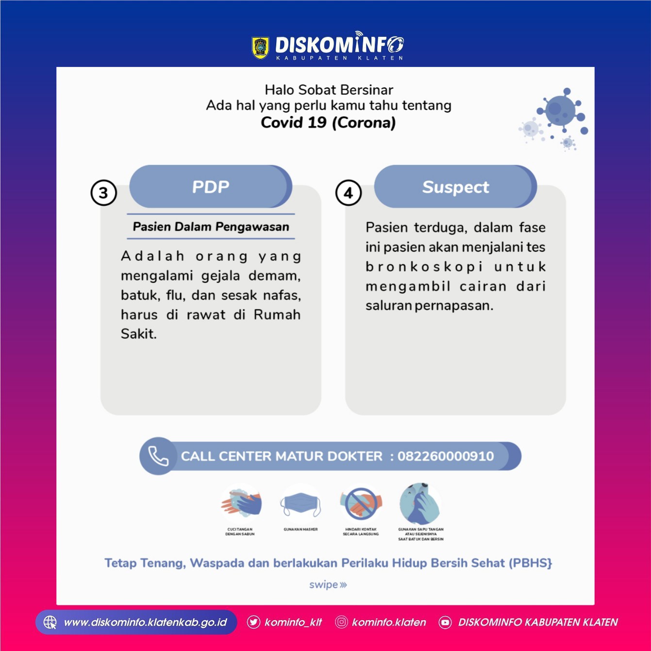 Apa itu PDP dan Suspect ?